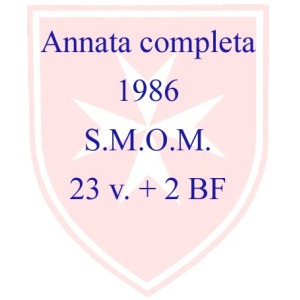 S.M.O.M. - 1986 - Annata completa - 23 v. + 2 BF