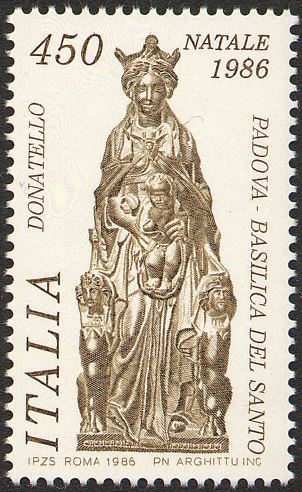 1986 Natale 1 v. Italia ITALIA - 1986 - Natale - 1 v.