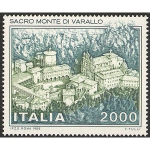 ITALIA - 1986 - Sacro Monte di Varallo - 1 v.