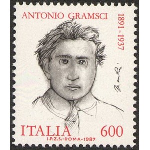 ITALIA - 1987 - 50° della morte di Antonio Gramsci - 1 v.
