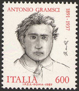 1987 50° della morte di Antonio Gramsci 1 v. Italia ITALIA - 1987 - 50° della morte di Antonio Gramsci - 1 v.