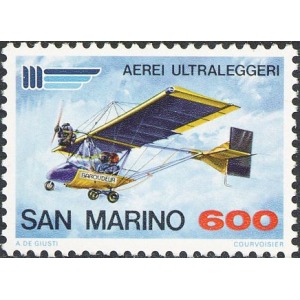SAN MARINO - 1987 - Aerei ultraleggeri - 1 v.