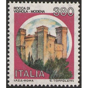 ITALIA - 1987 - Castelli d'Italia 380 L. - 1 v.