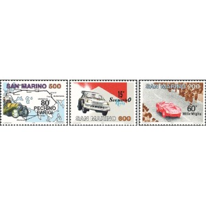 SAN MARINO - 1987 - Le grandi competizioni automobilistiche - 3 v.