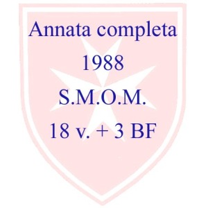 S.M.O.M. - 1988 - Annata completa - 18 v. + 3 BF