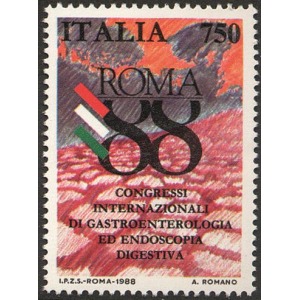 ITALIA - 1988 - Congressi di gastroenterologia - 1 v.