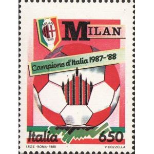 ITALIA - 1988 - Milan campione d'Italia - 1 v.
