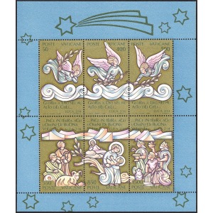 VATICANO - 1988 - Natale - 1 BF