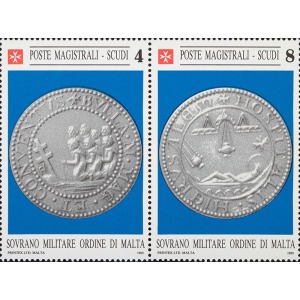 S.M.O.M. - 1989 - Bolla plumbea magistrale del XII secolo - 1 MF da 8 coppie