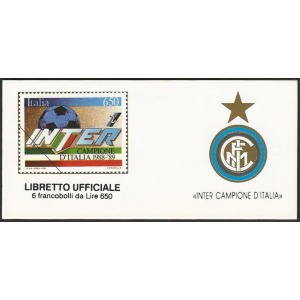 ITALIA - 1989 - Inter campione d'Italia - 1 libretto