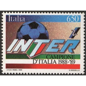 ITALIA - 1989 - Inter campione d'Italia - 1 v.