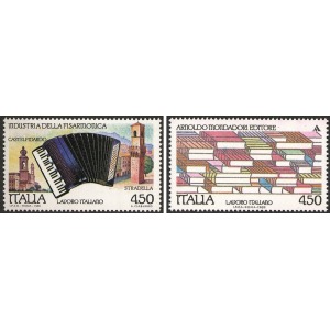 ITALIA - 1989 - Lavoro italiano III serie - 2 v.