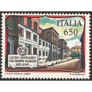 ITALIA - 1989 - Liceo Giuseppe Parini, Milano - 1 v.