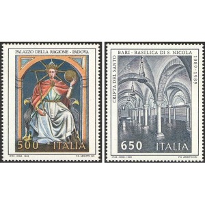 ITALIA - 1989 - Patrimonio artistico e culturale - 2 v.