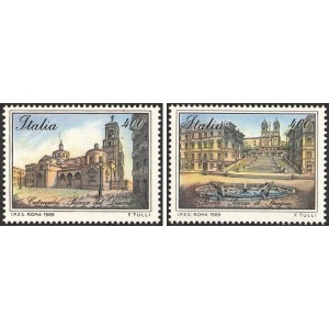 ITALIA - 1989 - Piazze d'Italia III serie - 2 v.