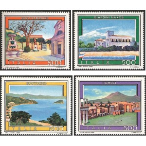 ITALIA - 1989 - Turistica XVI serie - 4 v.