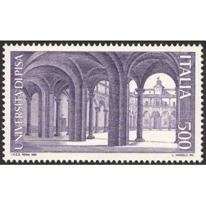 ITALIA - 1989 - Università di Pisa - 1 v.