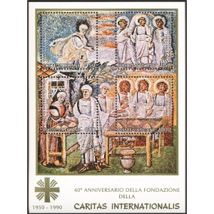 VATICANO - 1990 - 40° della Caritas Internazionalis - 1 BF
