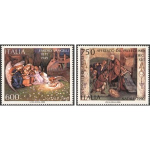 ITALIA - 1990 - Natale - 2 v.