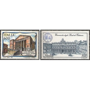 ITALIA - 1990 - Scuole d'Italia IV serie - 2 v.