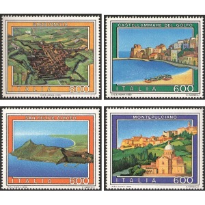 ITALIA - 1990 - Turistica XVII serie - 4 v.