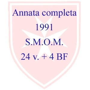 S.M.O.M. - 1991 - Annata completa - 24 v. + 4 BF