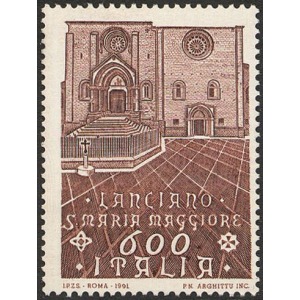 ITALIA - 1991 - Chiesa di Santa Maria Maggiore, Lanciano - 1 v.