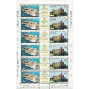 S.M.O.M. - 1991 - Forte Sant'Angelo - 1 MF da 6 coppie con appendice