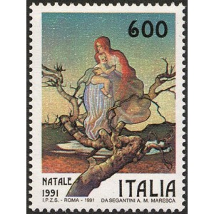 ITALIA - 1991 - Natale - 1 v.