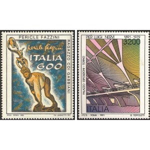 ITALIA - 1991 - Patrimonio artistico e culturale - 2 v.