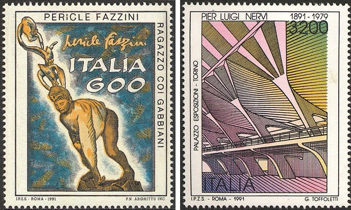 1991 Patrimonio artistico e culturale 2 v. Italia ITALIA - 1991 - Patrimonio artistico e culturale - 2 v.
