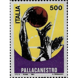 ITALIA - 1991 - VARIETÀ La pallacanestro palla bianca - 1 v.