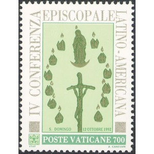 VATICANO - 1992 - 4° conferenza generale dell'Episcopato latino americano - 1 v.