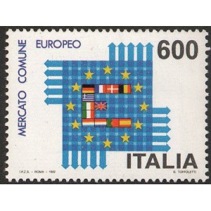ITALIA - 1992 - Mercato Unico Europeo - 1 v.