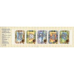 ITALIA - 1993 - I Tasso e le comunicazioni postali - 5 v. in libretto