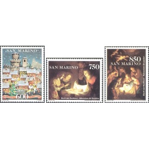 SAN MARINO - 1993 - Natale - 3 v.