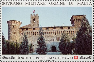 1993 Residenze dell Ordine Castello a Magione 1 v. S.M.O.M. SMOM S.M.O.M. - 1993 - Residenze dell'Ordine: Castello a Magione - 1 v.