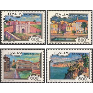 ITALIA - 1993 - Turistica XX serie - 4 v.