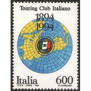 ITALIA - 1994 - 100° del Touring Club Italiano - 1 v.
