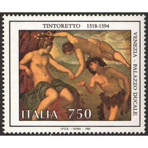 ITALIA - 1994 - 400° della morte di Jacopo Robusti, detto il Tintoretto - 1 v.