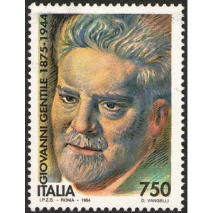 ITALIA - 1994 - 50° della morte di Giovanni Gentile - 1 v.