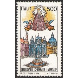 ITALIA - 1994 - Celebrazioni Lauretane - 1 v.