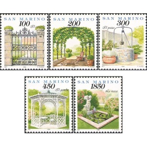 SAN MARINO - 1994 - Cose, gesti e affetti di ogni giorno III serie - 5 v.