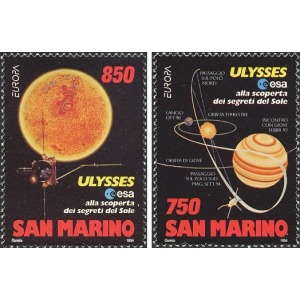 SAN MARINO - 1994 - Europa: L'Europa e le scoperte - 2 v.