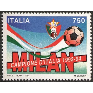 ITALIA - 1994 - Milan campione d'Italia - 1 v.