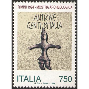 ITALIA - 1994 - Mostra archeologica di Rimini - 1 v.