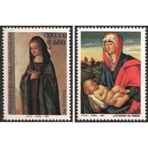 ITALIA - 1994 - Natale - 2 v.