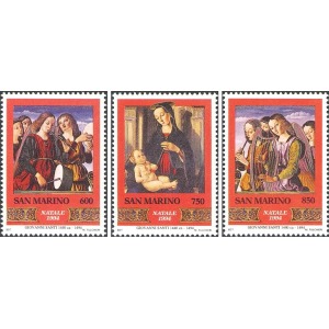 SAN MARINO - 1994 - Natale - 3 v.