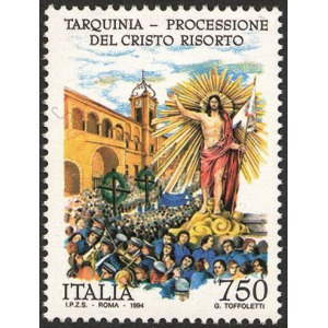 ITALIA - 1994 - Processione del Cristo Risorto, Tarquinia - 1 v.