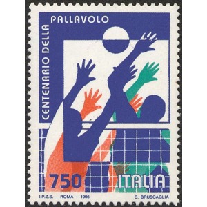 ITALIA - 1995 - 100° della pallavolo - 1 v.